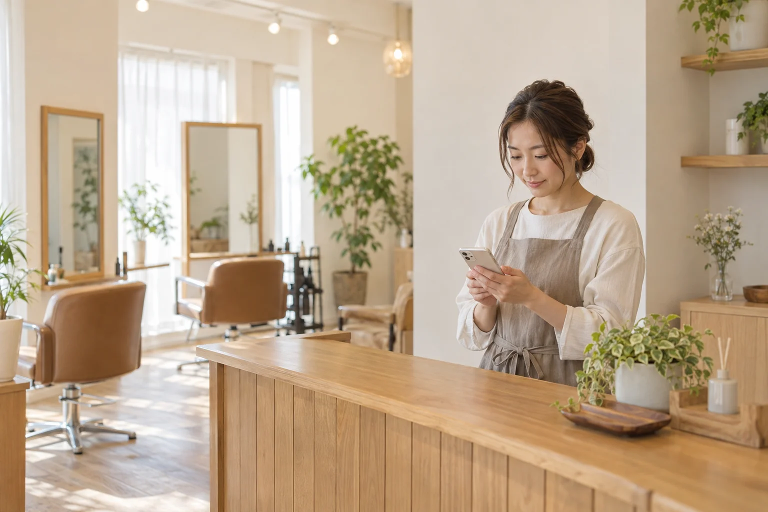 サンプル店舗のイメージ・AI生成画像